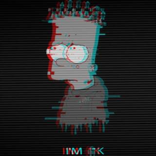 Bart Simpson phone wallpaper