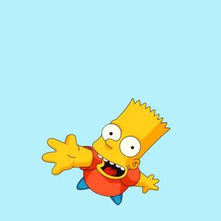 Bart Simpson phone wallpaper