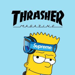 Bart Simpson phone wallpaper