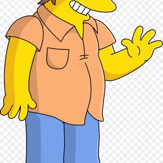 Barney Gumble Simpsons phone wallpaper