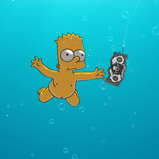 Bart Simpson phone wallpaper