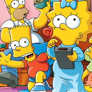 Bart Simpson phone wallpaper