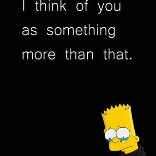 Bart Simpson phone wallpaper