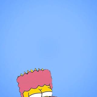 Bart Simpson phone wallpaper