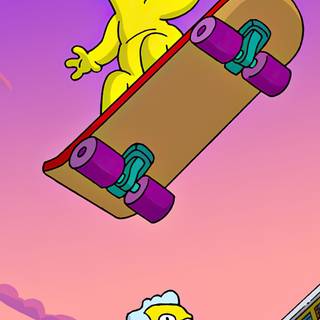 Bart Simpson phone wallpaper