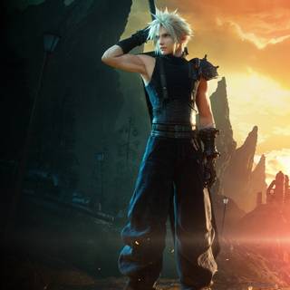 Final Fantasy movie iPhone wallpaper
