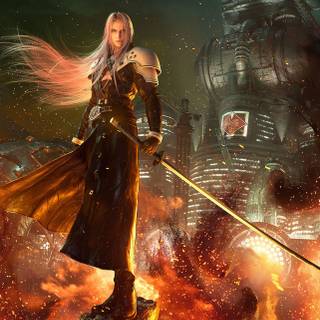 Final Fantasy movie iPhone wallpaper