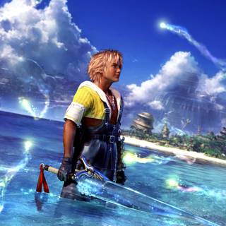 Final Fantasy movie iPhone wallpaper