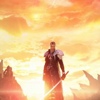 Final Fantasy movie iPhone wallpaper
