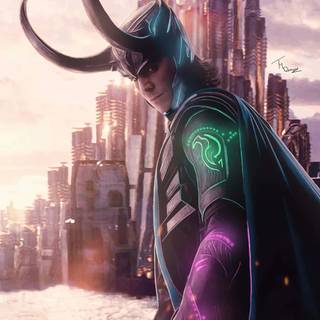 Loki 4k iPhone X wallpaper