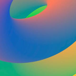 3D abstract iPhone wallpaper