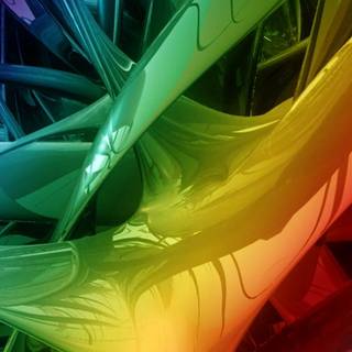 3D abstract iPhone wallpaper