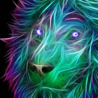 3D abstract iPhone wallpaper