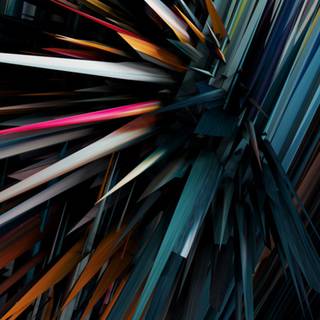 3D abstract iPhone wallpaper