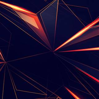 3D abstract iPhone wallpaper
