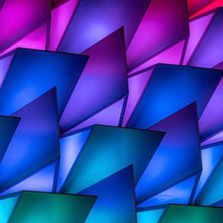 3D abstract iPhone wallpaper