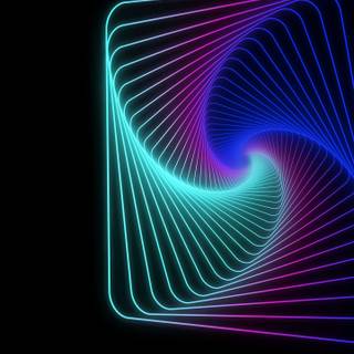 3D abstract iPhone wallpaper