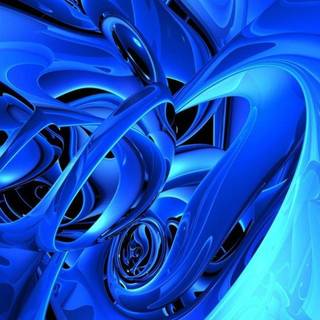 3D abstract iPhone wallpaper