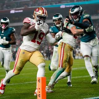 San Francisco 49ers vs Philadelphia Eagles wallpaper