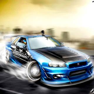 Skyline drift wallpaper
