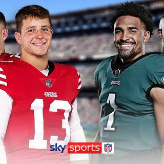 San Francisco 49ers vs Philadelphia Eagles wallpaper