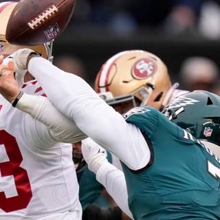 San Francisco 49ers vs Philadelphia Eagles wallpaper