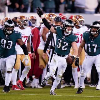 San Francisco 49ers vs Philadelphia Eagles wallpaper