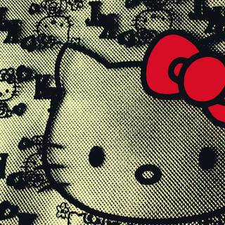 Hello Kitty Spider-Man wallpaper