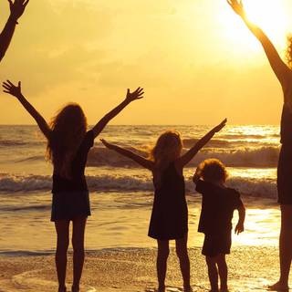 Family trip wallpaper