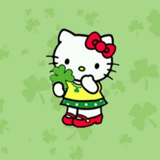 Sanrio St. Patricks Day wallpaper