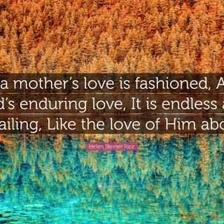 Mother love quotes wallpaper