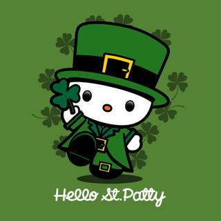 Sanrio St. Patricks Day wallpaper