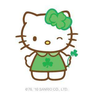 Sanrio St. Patricks Day wallpaper