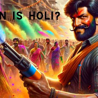 Happy Holi 2024 wallpaper