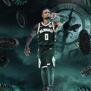 Damian Lillard 2024 wallpaper