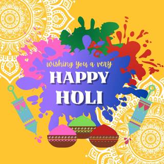Happy Holi 2024 wallpaper