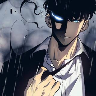 Solo Leveling dark phone wallpaper