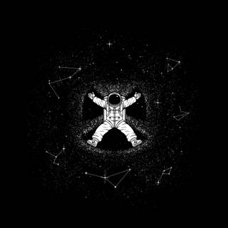 Dark astronaut 4k wallpaper