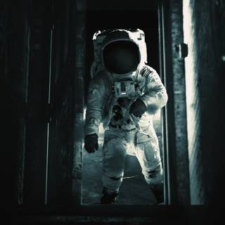 Dark astronaut 4k wallpaper