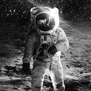 Dark astronaut 4k wallpaper