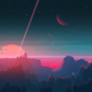 4k dystopian wallpaper