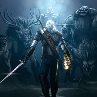 The Witcher 4k PC wallpaper