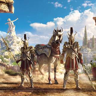 AC Odyssey 4k wallpaper