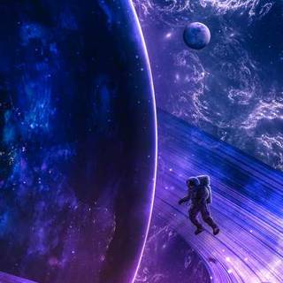 Galaxy 4k mobile wallpaper