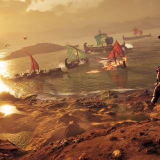 AC Odyssey 4k wallpaper