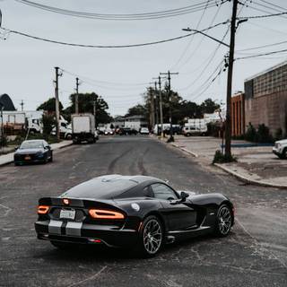 Dodge Viper iPhone wallpaper