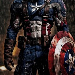 iPhone Captain America 4k wallpaper