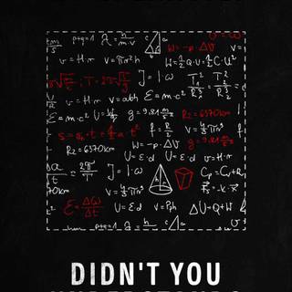 Maths iPhone wallpaper