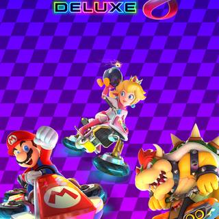 Mario Kart phone wallpaper