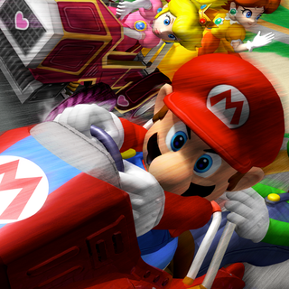 Mario Kart phone wallpaper